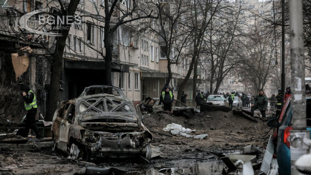 Explosions in the center of Kyiv